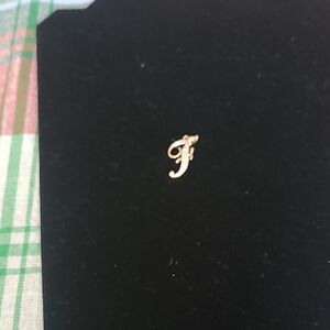 Pretty Bird Gold Initial Pendant